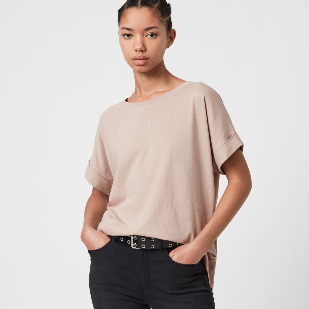 Allsaints Womens Imogen Boy T-shirt XS/S NWT